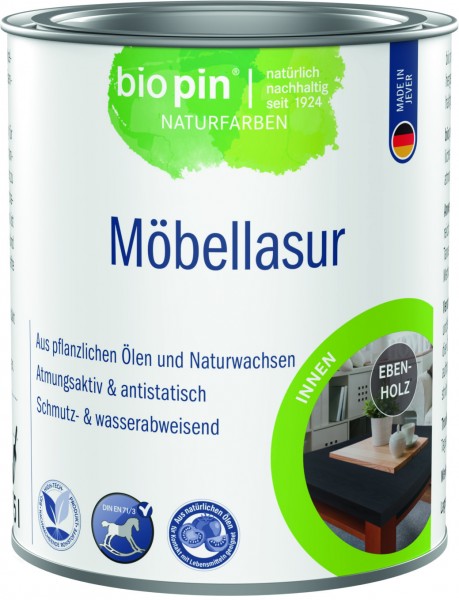 Möbellasur Ebenholz 0,375 L