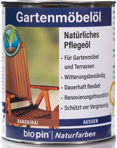 Gartenmöbelöl Bangkirai 0,75 L