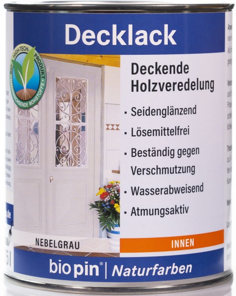 Decklack Nebelgrau 0,75 L