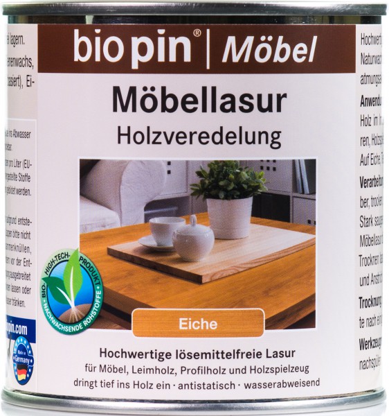 Möbellasur Eiche