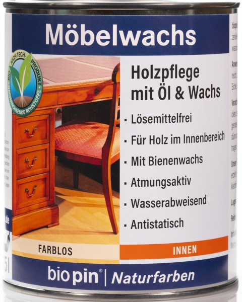 Möbelwachs Farblos