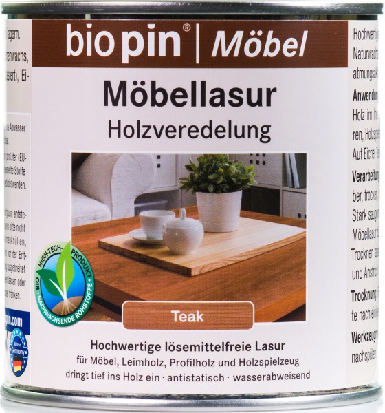 Möbellasur Teak