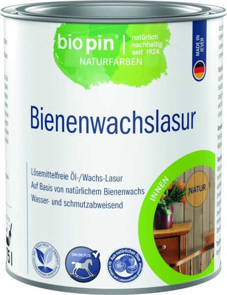 Bienenwachslasur Natur 0,75 L