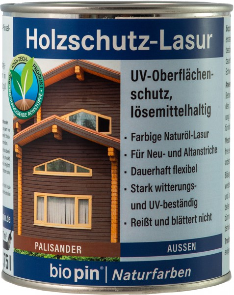 Holzschutz Lasur Palisander 0,75L