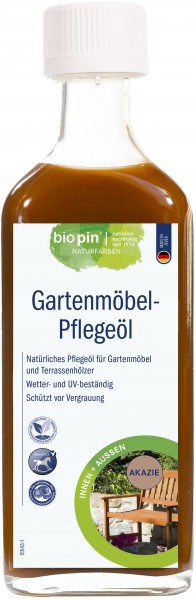 Gartenmöbel-Pflegeöl Akazie 0,25 L