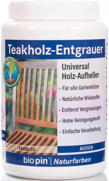 Teakholz Entgrauer Farblos Basis 1 L