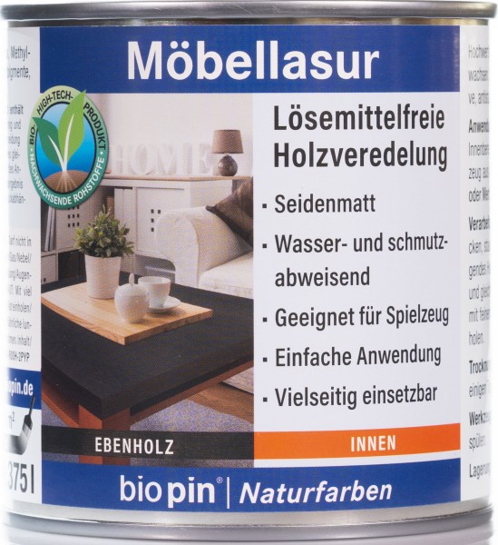 Möbellasur Ebenholz 0,375 L