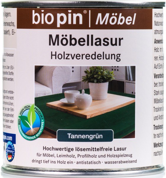 Möbellasur Tannengrün
