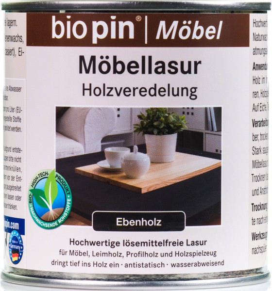 Möbellasur Ebenholz