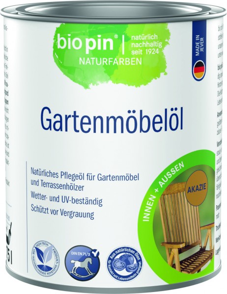 Gartenmöbelöl Akazie 0,75 L
