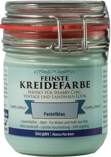 Naturkreidefarbe Pastellblau 0,325l