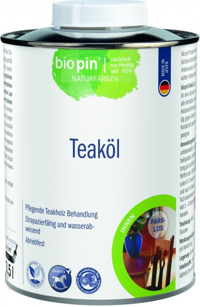 Teak-öl Farblos 0,5 L