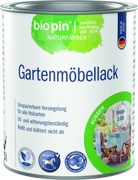 Gartenmöbellack Farblos 0,75 L
