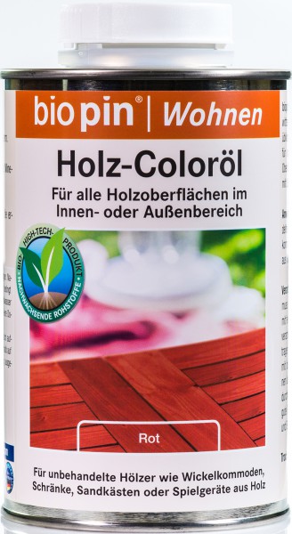 Holz-Coloröl Rot