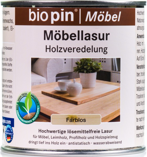 Möbellasur Farblos