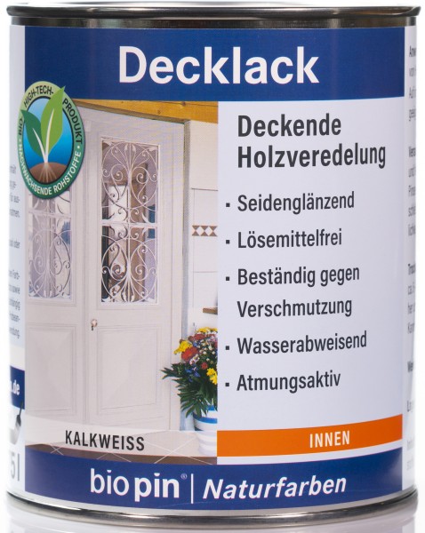 Decklack Kalkweiß 0,75 L