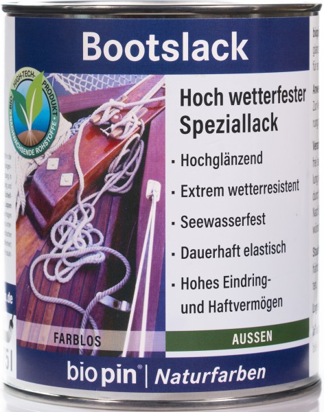 Bootslack Farblos