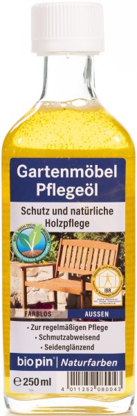 Gartenmöbel-Pflegeöl Farblos 0,25 L