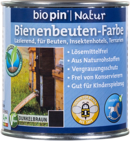 Bienenbeutenfarbe Dunkelbraun 0,375 L