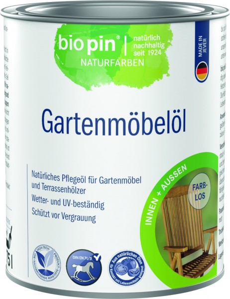 Gartenmöbelöl Farblos 0,75l