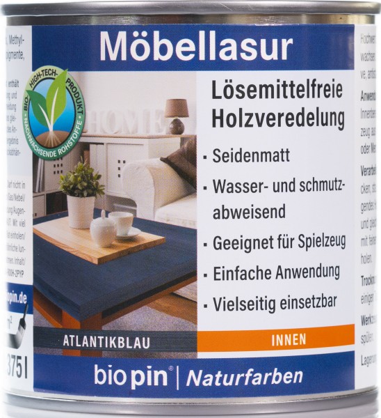 Möbellasur Atlantikblau 0,375 L