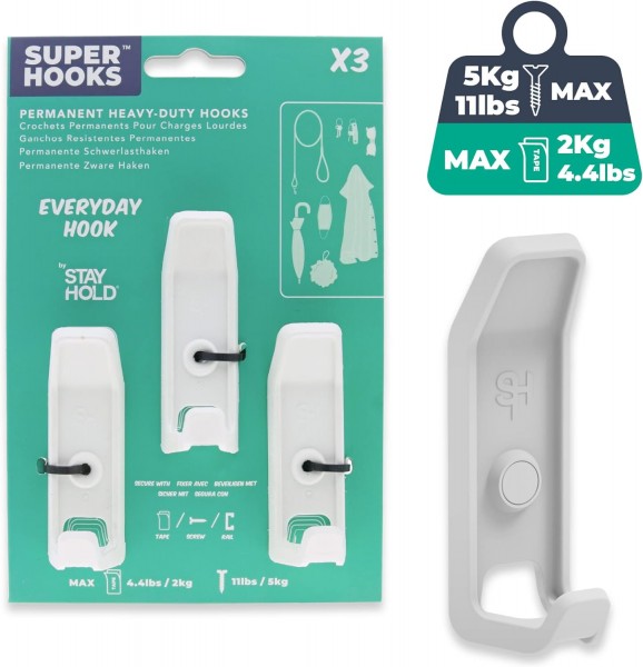 Everyday Hook 3-pack