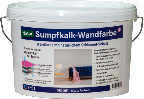 Sumpfkalk-Wandfarbe