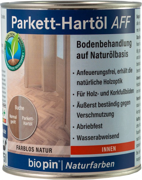 Parkett Hartöl AFF Farblos