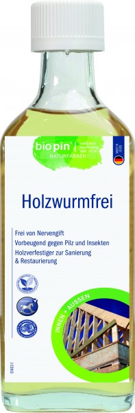 Holzwurmfrei Farblos