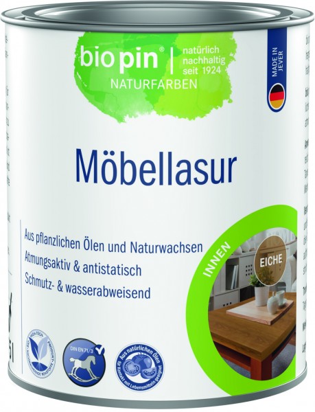 Möbellasur Eiche 0,375 L
