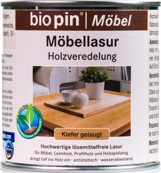 Möbellasur Kiefer gelaugt