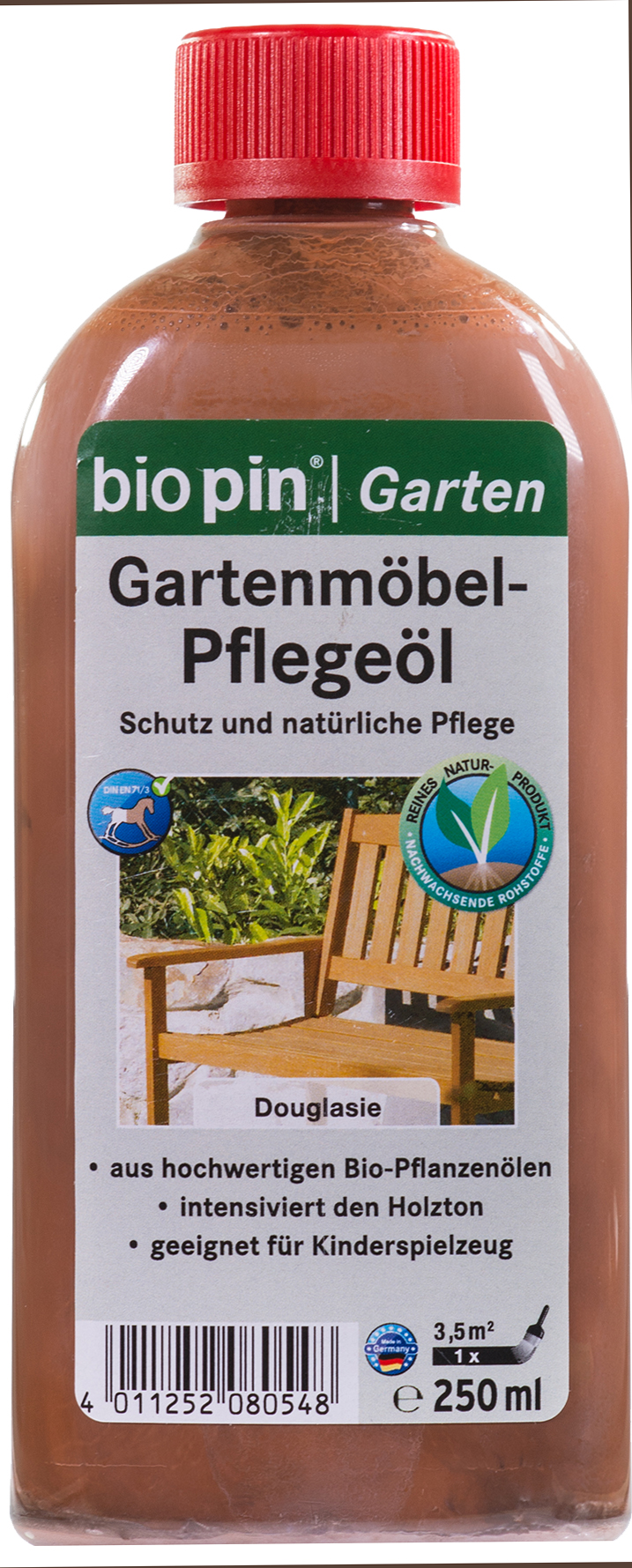 GartenmöbelPflegeöl Douglasie 0,25 L GartenmöbelPflegeöl Garten