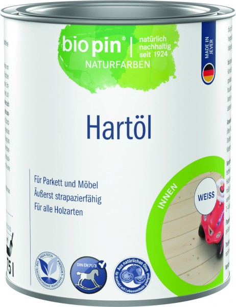 Hartöl Weiß