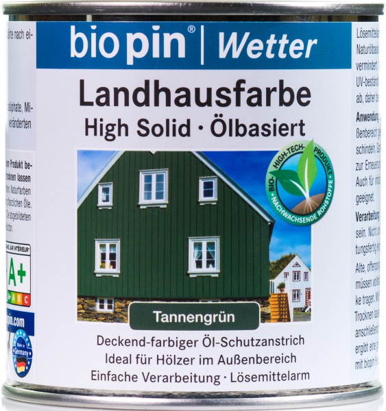Landhausfarbe Tannen Grün