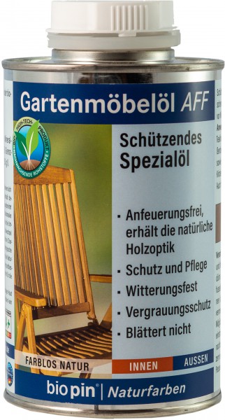 Gartenmöbelöl Farblos Natur 0,5L