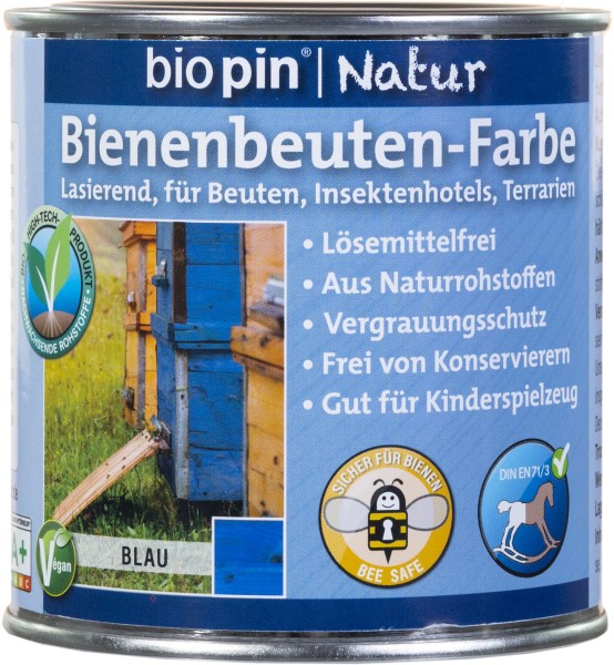 Bienenbeutenfarbe Blau 0,375 L