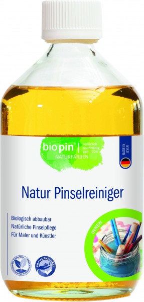 Natur-Pinselreiniger Farblos 0,5 L