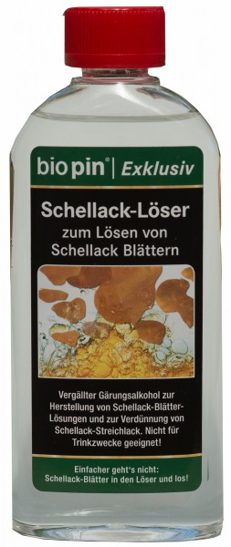 Schellack Löser Farblos 0,25L