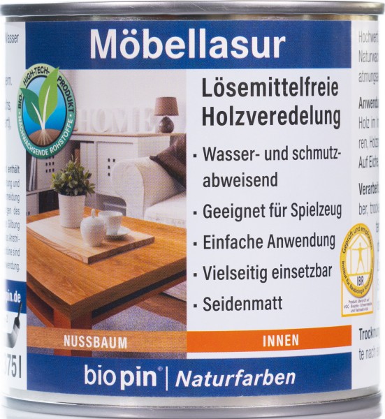 Möbellasur Nussbaum 0,375 L