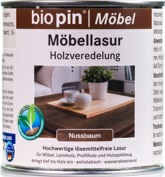 Möbellasur Nussbaum