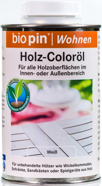 Holz-Coloröl Weiß