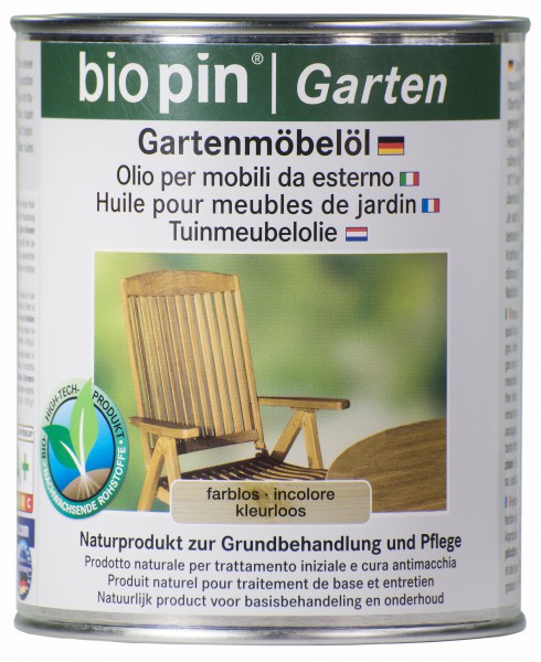 Gartenmöbelöl Farblos 0,75l