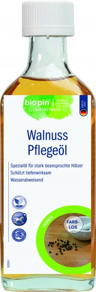 Walnuss Pflegeöl Farblos 0,25 L