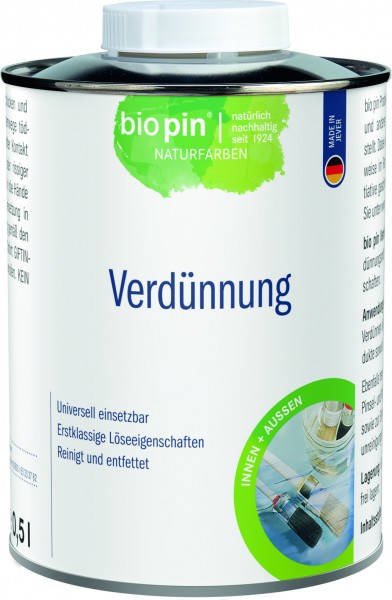 Biopin Verdünnung 0,5 L