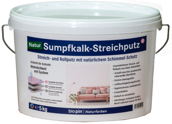 Sumpfkalk-Streichputz 5L