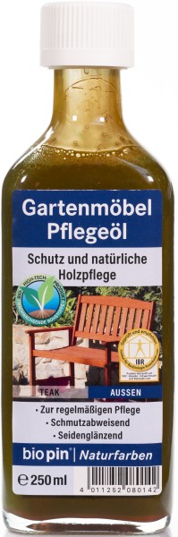 Gartenmöbel-Pflegeöl Teak 0,25 L