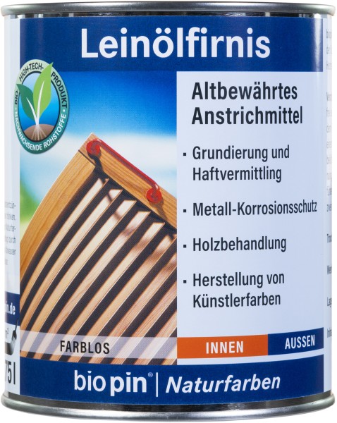 Leinölfirnis Farblos